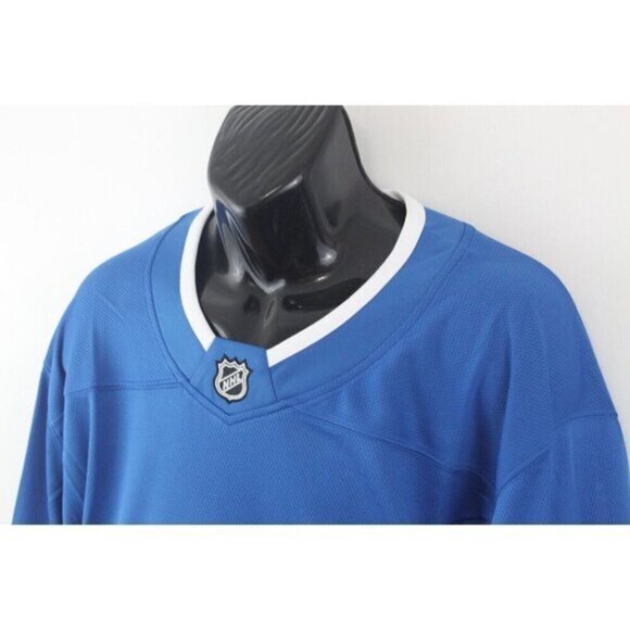 Winnipeg Jets Mens Fanatics Jersey NHL Breakaway Hockey Licensed Blue Sz XL - Picture 7 of 15